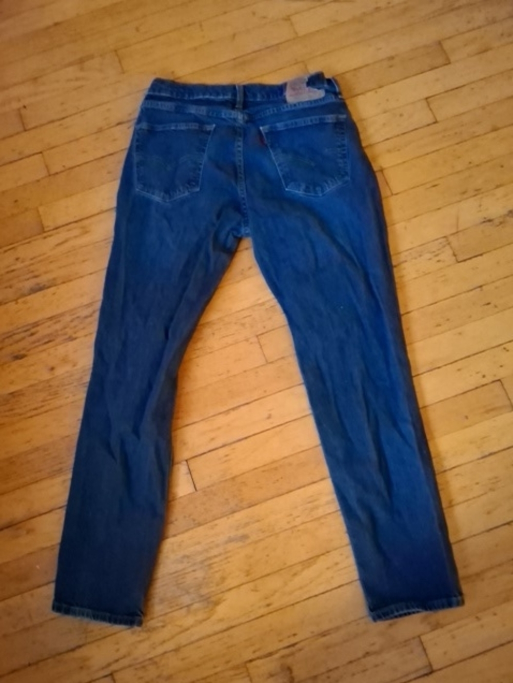 Levi's 531 Men's Relaxed Fit Jeans in Dark Blue Denim
